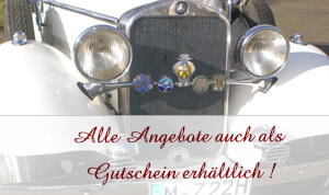 Gutschein Oldtimer mieten München - Veteranen-PKW